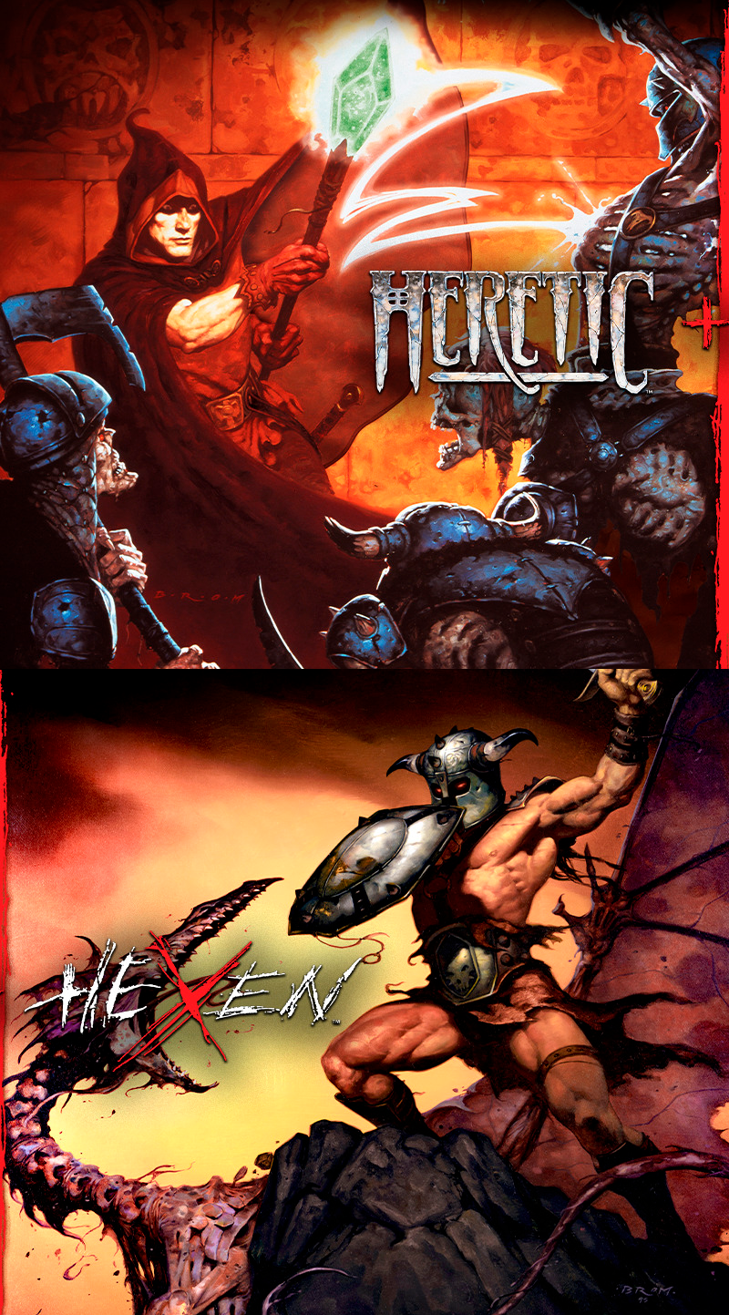 Heretic + Hexen скачать торрент