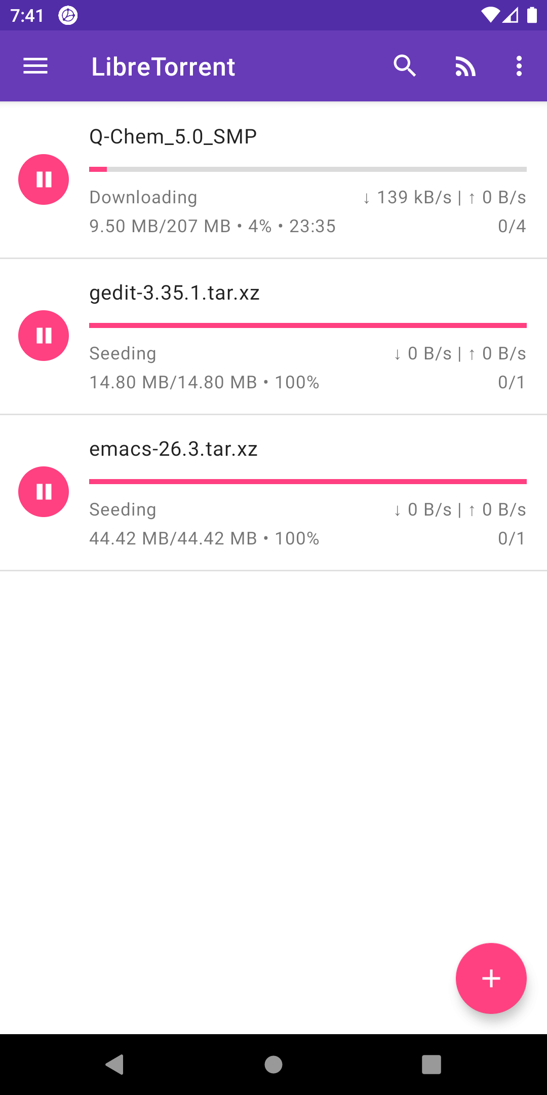 LibreTorrent - Торрент клиент для Android скачать торрент